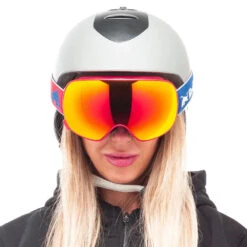 Red Bull SPECT Eyewear Magnetron Skibrille Red/Red Snow-Brown + Cloudy Snow Damen, Herren -Skigeschäft red bull spect eyewear magnetron 021 05 gross
