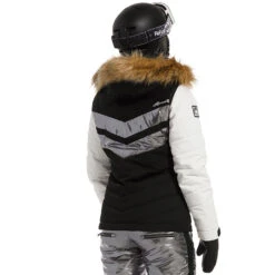 Rehall Karina-R Snowboardjacke White Damen -Skigeschäft rehall karina 60071 2000 01 gross