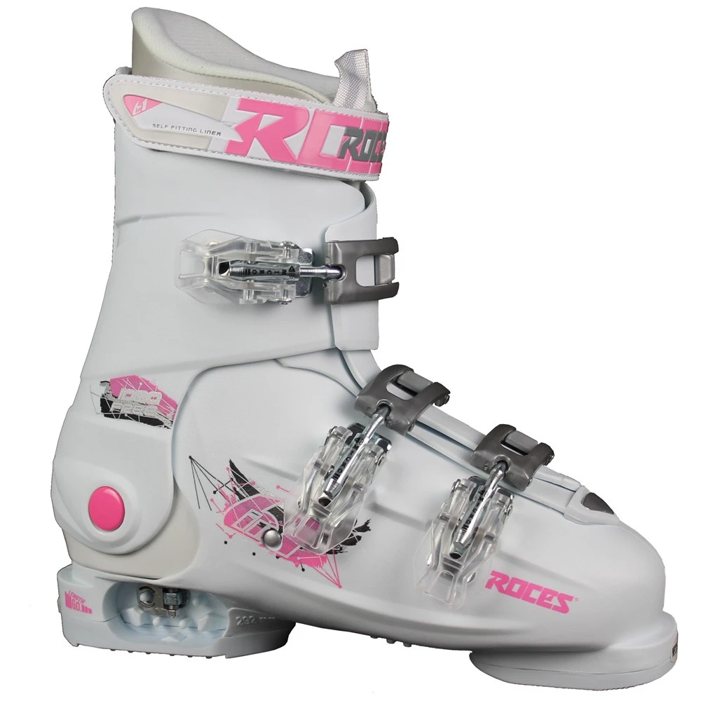 Roces Idea Free Skischuhe White/Deep Pink Kinder 3 Roces Idea Free Skischuhe White/Deep Pink Kinder