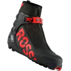 Rossignol Comp J Langlaufschuhe Black/Red Kinder