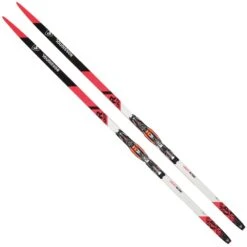 Rossignol Delta Sport R-Skin Stiff Langlaufset Red/White/Black Damen, Herren