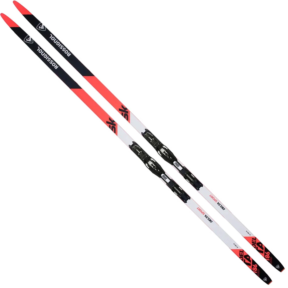 Rossignol Delta Sport Skating Langlaufski-Set Black/Red/White Damen, Herren 3 Rossignol Delta Sport Skating Langlaufski-Set Black/Red/White Damen, Herren