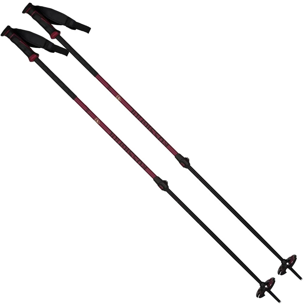 Rossignol Freeride Pro Telescopic Skistöcke Black/Bordeaux Damen, Herren 3 Rossignol Freeride Pro Telescopic Skistöcke Black/Bordeaux Damen, Herren