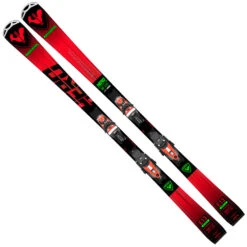Skigeschäft 21 Rossignol Hero Elite Plus ST TI Alpinski-Set Black/Red Damen, Herren