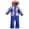 Roxy Paradise Schneeanzug Bright White Leopold Kinder -Skigeschäft roxy paradise kids erlts03008 wbn1 gross