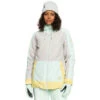 Roxy Ravine Skijacke Grey/Türkis Damen -Skigeschäft roxy ravine jacket erjtj03392 sfv0 gross