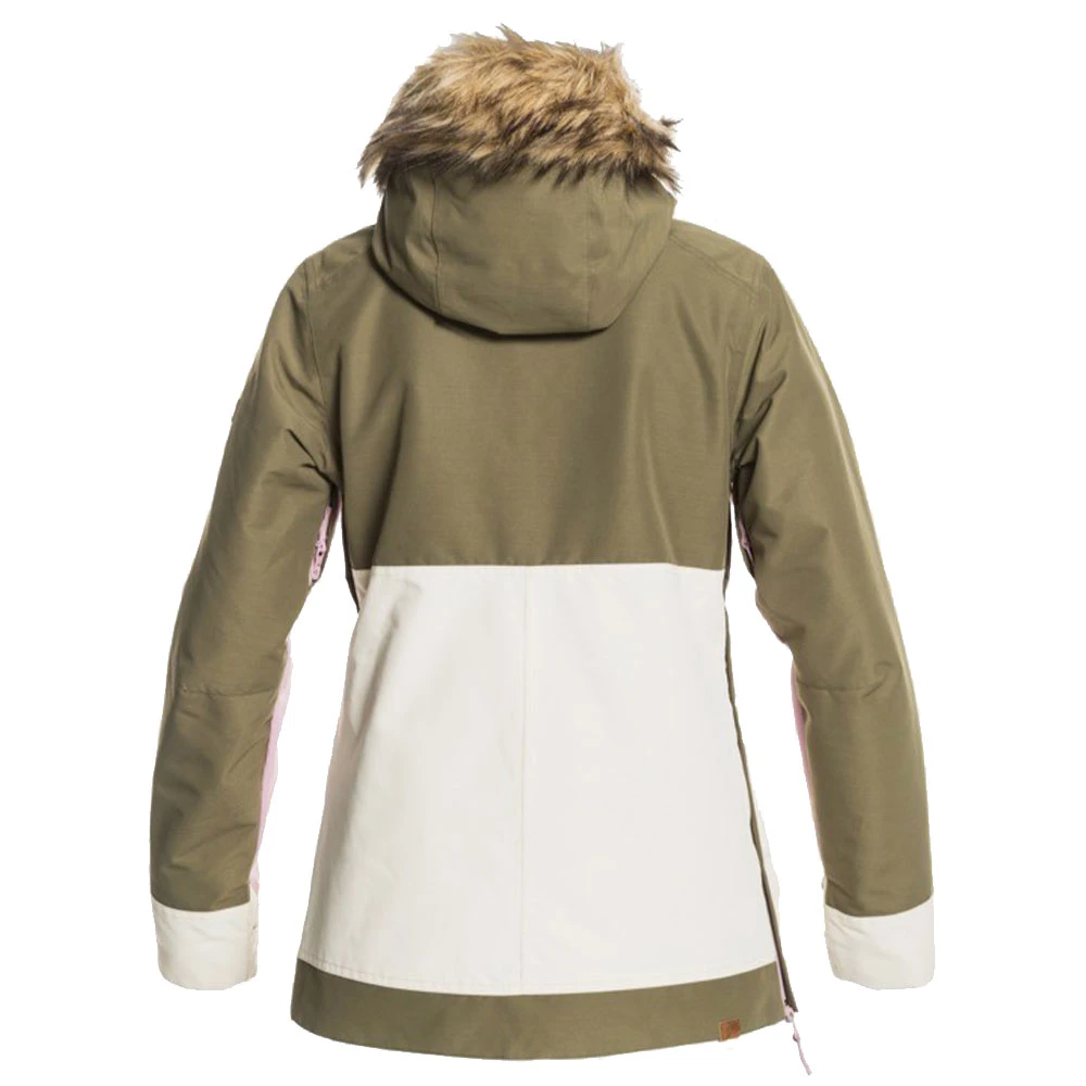 Roxy Shelter Skijacke Burnt Olive Damen 7 Roxy Shelter Skijacke Burnt Olive Damen – Bild 5