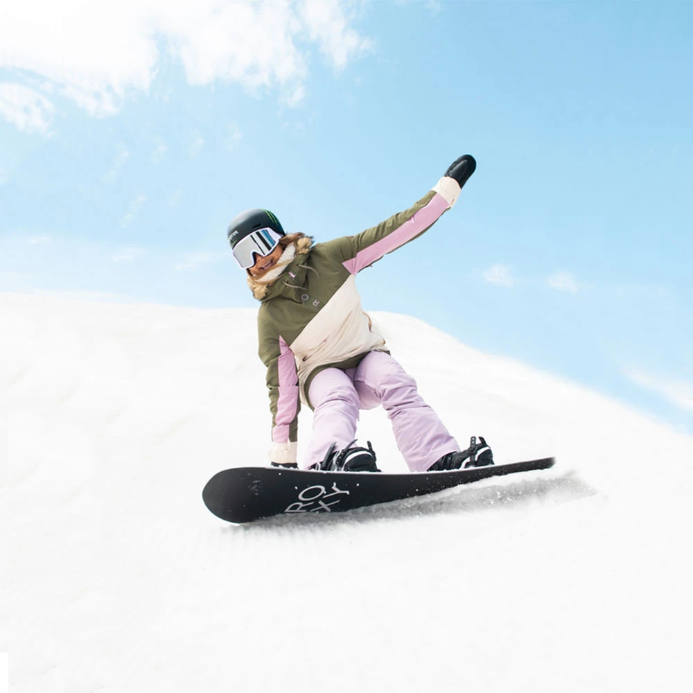 Roxy Shelter Skijacke Burnt Olive Damen 9 Roxy Shelter Skijacke Burnt Olive Damen – Bild 7