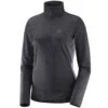 Salomon Discovery Half-Zip Funktionsshirt Black Damen