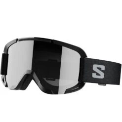 Salomon Player Combo Skihelm Inklusive Brille Black Kinder -Skigeschäft salomon player combo 471858 black 02 gross