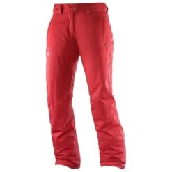 Salomon Stormspotter Snowboardhose Infrared Damen