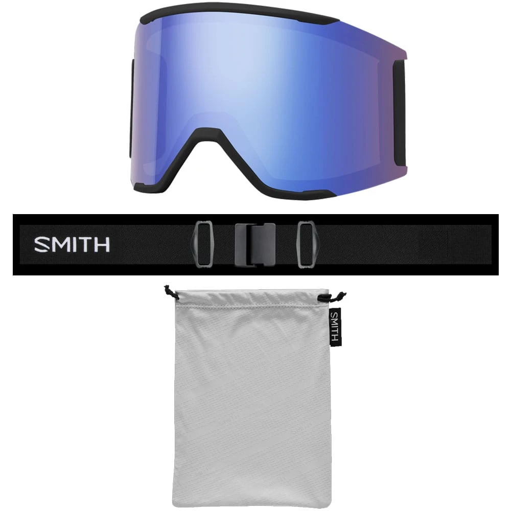 Smith Squad MAG Schneebrille Black/CP Everyday Green Storm Blue Damen, Herren 4 Smith Squad MAG Schneebrille Black/CP Everyday Green Storm Blue Damen, Herren – Bild 2