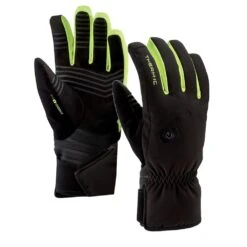 Therm-ic Powergloves Light+ Handschuhe Black/Lime Herren