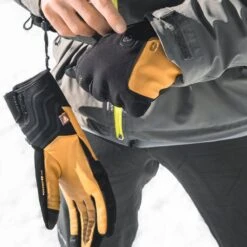 Therm-ic Ski Light Gloves Heiz-Handschuhe Black/Yellow Damen, Herren -Skigeschäft thermic ski light t46 0400 001 04 gross7E3LSOuVxXTdp