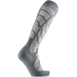 Therm-ic Ski Warm Wollsocken Light Grey Damen, Herren -Skigeschäft thermic ski warm t25 2400 001 07 grey 01 gross
