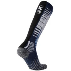 UYN Ski Skisocken Dark Blue/Grey Melange Herren -Skigeschäft uyn man ski snowboard s100154 k118 grey 01 gross