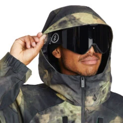 Volcom Brighton Pullover Wintersportjacke Camouflage Herren -Skigeschäft volcom brighton pullover g0652315 cam 03 gross