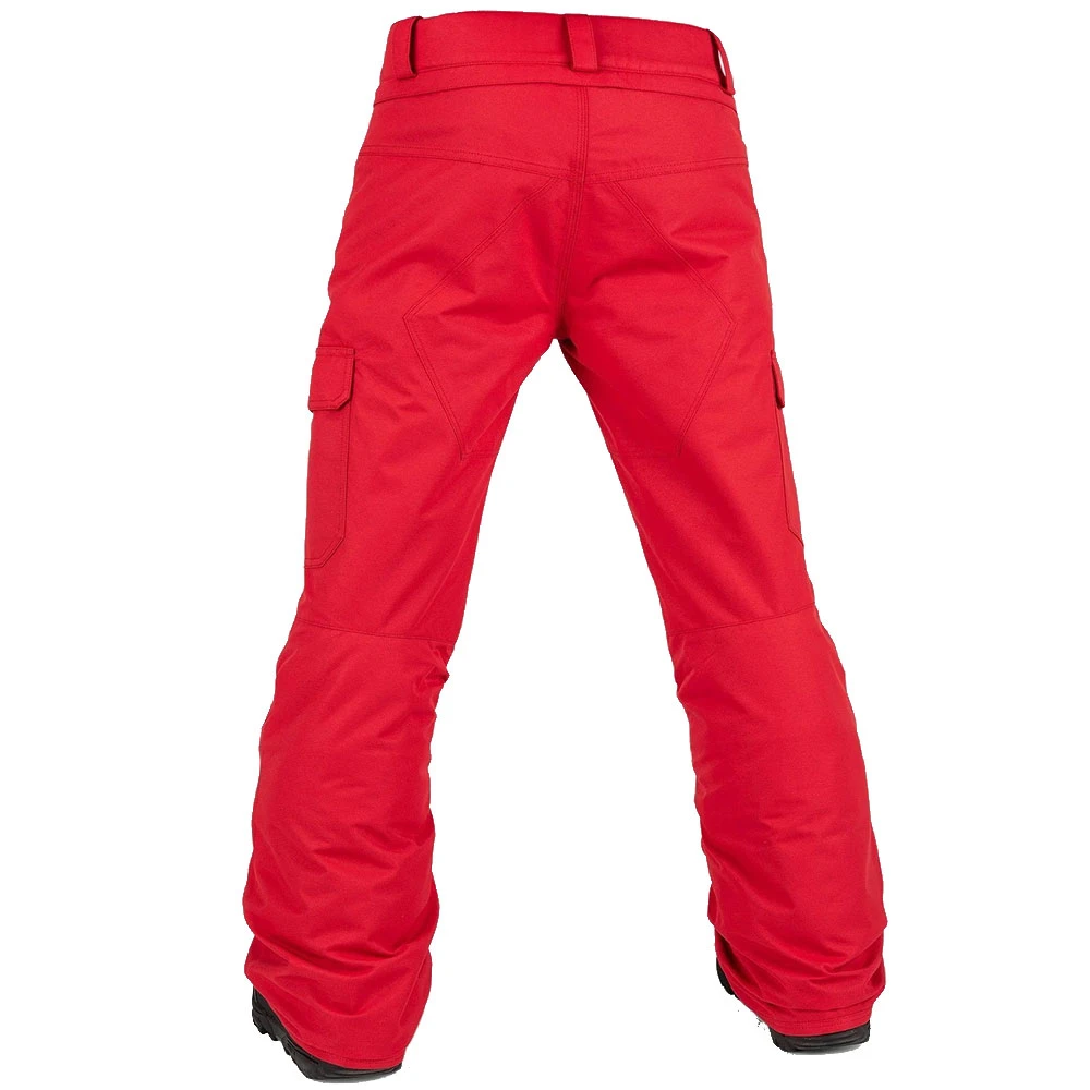Volcom Cargo Insulated Schneehose Red Kinder 4 Volcom Cargo Insulated Schneehose Red Kinder – Bild 2