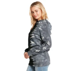 Volcom Costus Sweater Black On Black Damen -Skigeschäft volcom costus pullover fleece black on black 02 grosseXOAHOsZ0gAV1