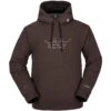 Volcom D.I. Fleece Hoodie Brown Herren -Skigeschäft volcom di fleece g4152304 brn gross