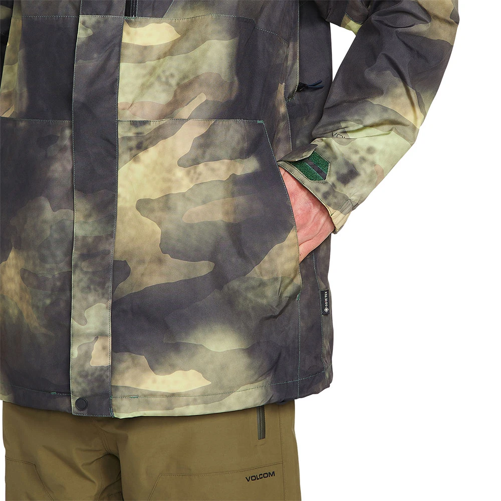 Volcom L Gore-Tex Schneejacke Camouflage Herren 11 Volcom L Gore-Tex Schneejacke Camouflage Herren – Bild 9