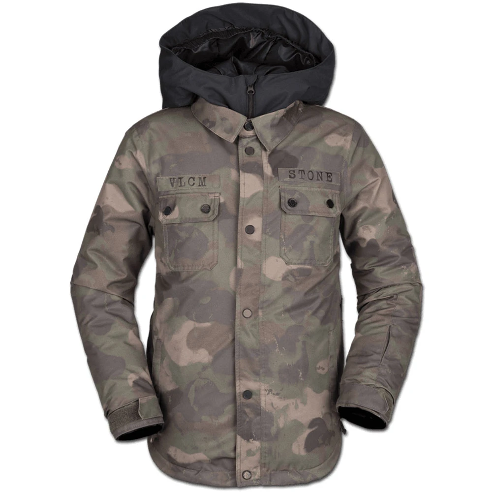 Volcom Neolithic Insulated Snowboardjacke Camouflage Kinder 3 Volcom Neolithic Insulated Snowboardjacke Camouflage Kinder