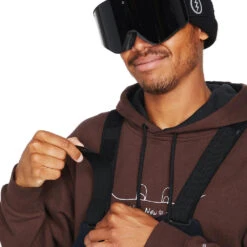 Volcom Roan Bib Winterlatzhose Black Herren -Skigeschäft volcom roan bib overall g1352306 blk 03 gross