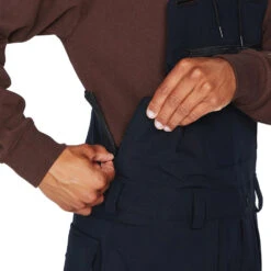 Volcom Roan Bib Winterlatzhose Black Herren -Skigeschäft volcom roan bib overall g1352306 blk 04 gross