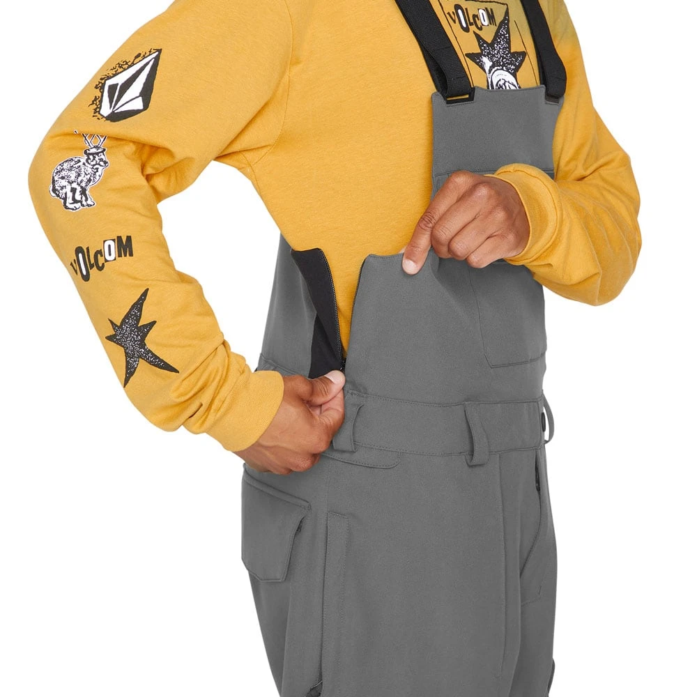 Volcom Roan Bib Skihose Dark Grey Herren 8 Volcom Roan Bib Skihose Dark Grey Herren – Bild 6