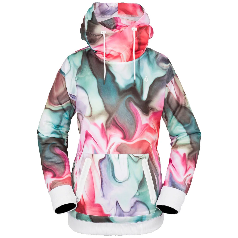 Volcom Spring Shred Kapuzensweater Nebula Print Damen 3 Volcom Spring Shred Kapuzensweater Nebula Print Damen