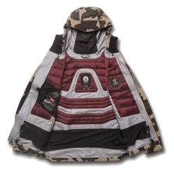 Volcom TDS Infrared Gore-Tex Wintersportjacke Drill Khaki Herren -Skigeschäft volcom tds infrared gore tex g0452201 dlk 05 gross0aNUVp18DWY6m