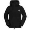 Volcom V-Science Full Zip Fleece Jacke Black Herren