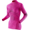 X-Bionic Energy Accumulator Evo Shirt Turtle-Neck Shirt Pink/Charcoal Damen